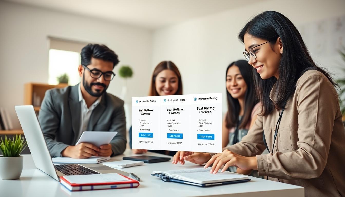 Pricing visual